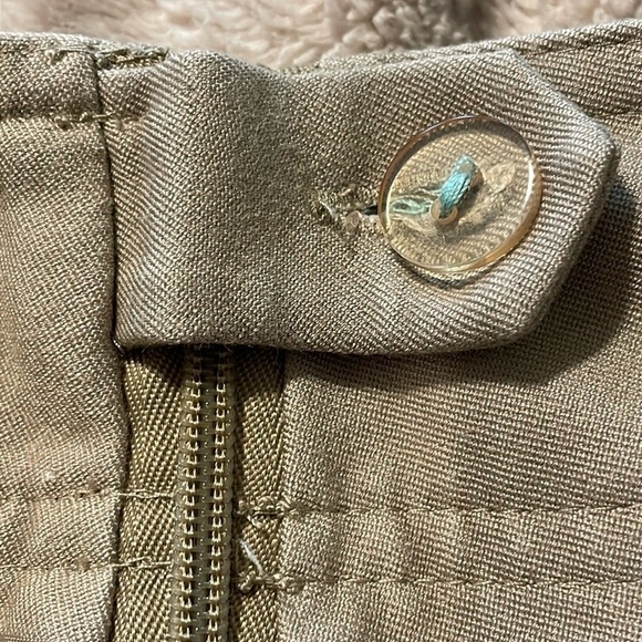 NIC & ZOE Women’s Dress Pants Size 10 Tan High Rise Business Causal Preppy - Picture 9 of 17